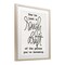 Stupell Industries Rough Draft Of Person Framed Print Under Glass, design by Fearfully Made Creations
